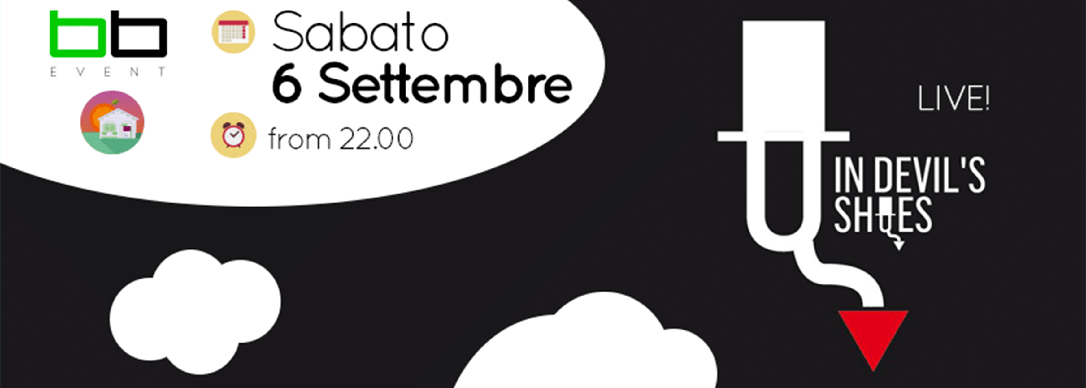 BB_Event – In Devil’s Shoes live – Sabato 6 Settembre
